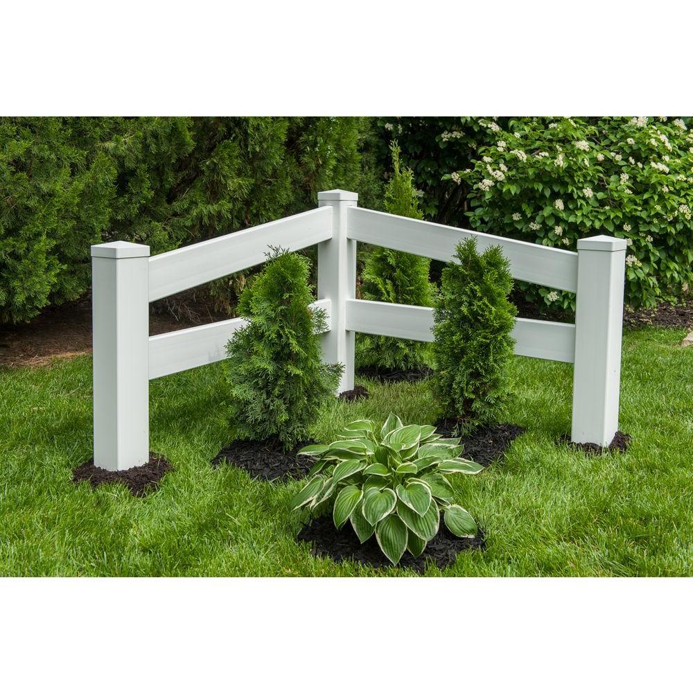 Corner fence clearance