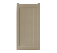 6' Tall x 3' Wide Single Swing Vinyl Gate For Vinyl Fences (AFC-6COS)