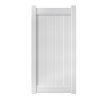 6' Tall x 3' Wide Single Swing Vinyl Gate For Vinyl Fences