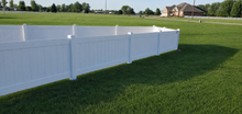 [300 Feet of Fence] 4' Tall Privacy AFC-001 Vinyl Complete Fence Package