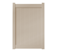 6' Tall x 4' Wide Single Swing Vinyl Gate For Vinyl Fences (AFC-013)