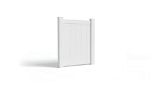 4' Tall x 3' Wide Single Swing Vinyl Gate For Vinyl Fences (AFC-001)