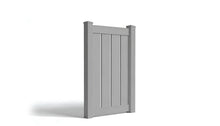 5' Tall x 3' Wide Single Swing Vinyl Gate For Vinyl Fences (AFC-006)