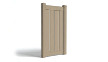 6' Tall x 3' Wide Single Swing Vinyl Gate For Vinyl Fences (AFC-C62)