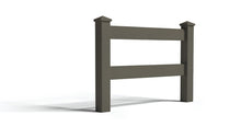 3' Tall x 3' Wide Single Swing Vinyl Gate For Vinyl Fences (AFC-302)