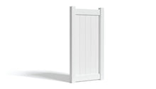 6' Tall x 3' Wide Single Swing Vinyl Gate For Vinyl Fences (AFC-373)
