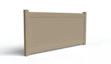 [250 Feet of Fence] 4' Tall Privacy AFC-001 Vinyl Complete Fence Package