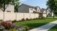 [100 Feet of Fence] 6' Tall Privacy AFC-373 Vinyl Complete Fence Package