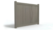[75 Feet of Fence] 6' Tall Privacy AFC-373 Vinyl Complete Fence Package