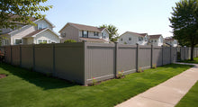 [300 Feet of Fence] 6' Tall Privacy AFC-373 Vinyl Complete Fence Package