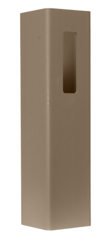 4" X 4" X 6' Khaki End Post For Vinyl Fences