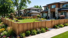 [50 Feet of Fence] 6' Tall Privacy AFC-373 Vinyl Complete Fence Package