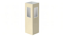 5" x 5" x 88" x .150 Corner Post For Vinyl Fences (AFC-012)