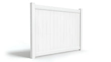 [150 Feet of Fence] 6' Tall Privacy AFC-373 Vinyl Complete Fence Package
