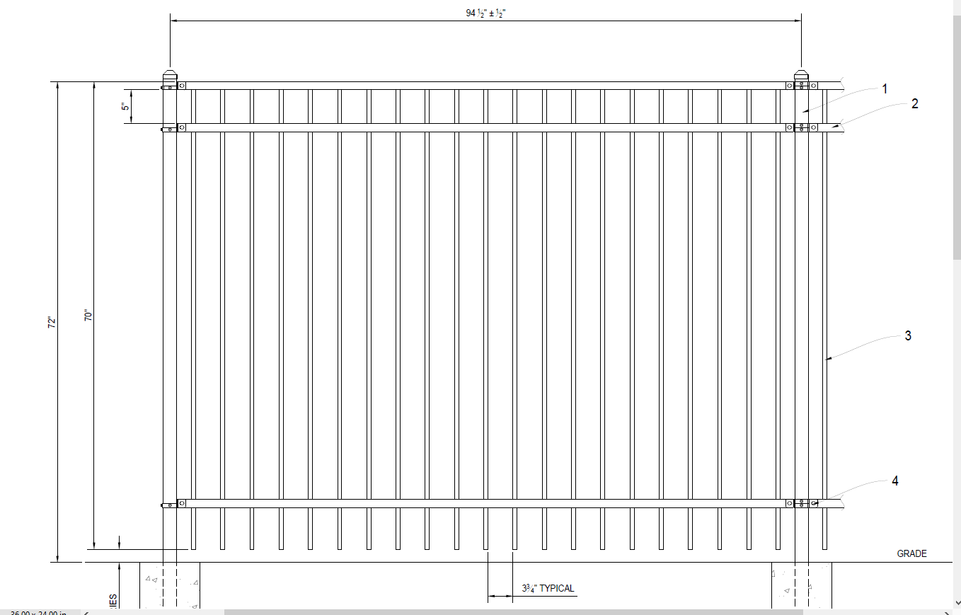 Wood Fence - HO Scale 1/87 - Free 3D Print Model Wood Fence - HO Scale 1/87 - Free 3D Print Model