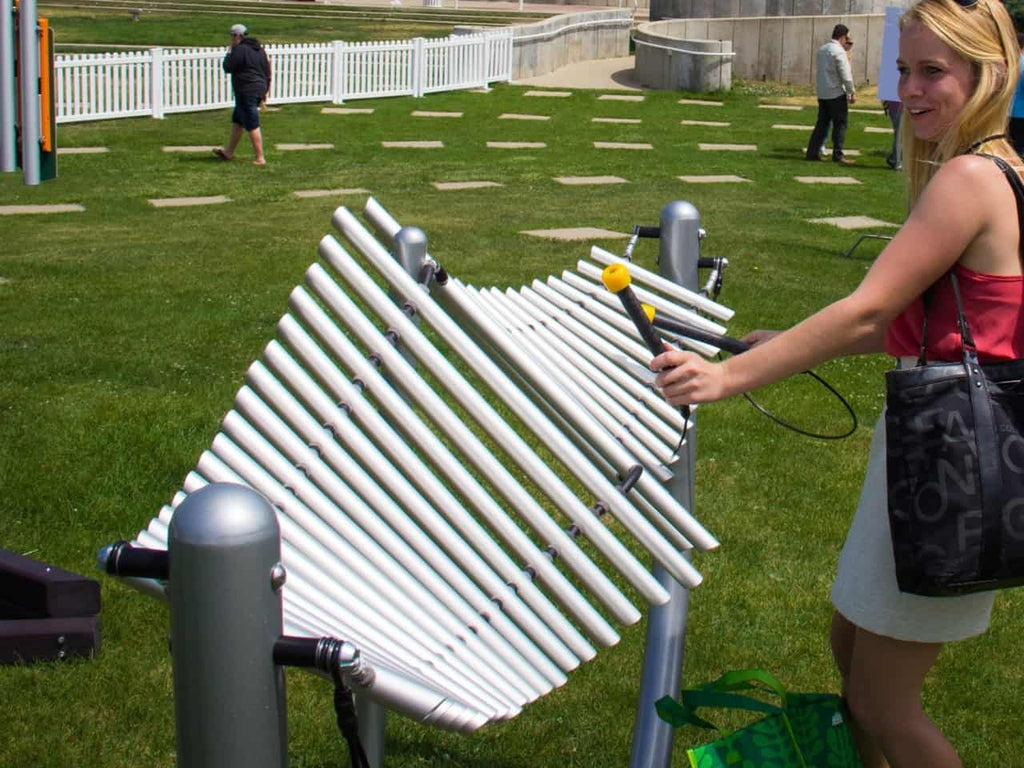 Mantarray Instrument Manta Ray Outdoor Playground Instrument – America's Fence Store - Lincoln