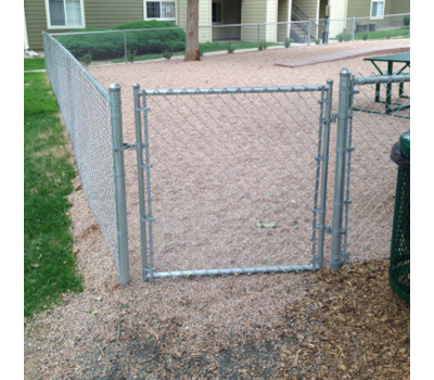 Residential Chain Link Single Swing Gate - 36" x 36"